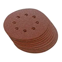 Sanding Hook & Loop Discs Punched, 150 mm, 10pcs - 80 grit