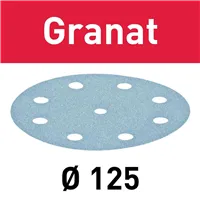Festool Abrasive sheet STF D125/8 - P120 GR/10 Granat