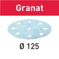 Festool Abrasive sheet STF D125/8 - P220 GR/100 Granat