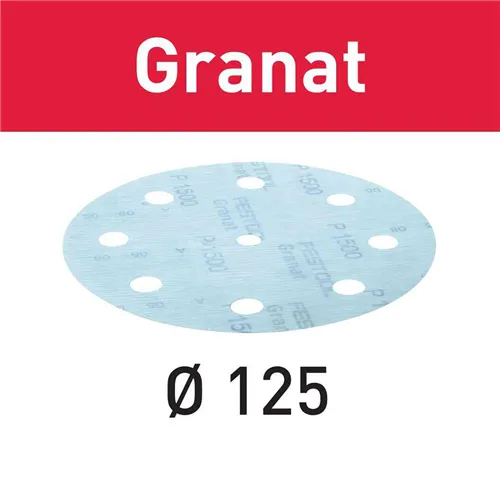 Festool Abrasive sheet STF D125/8 - P180 GR/100 Granat