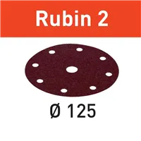Festool Abrasive sheet STF D125/8 - P80 RU2/10 Rubin 2