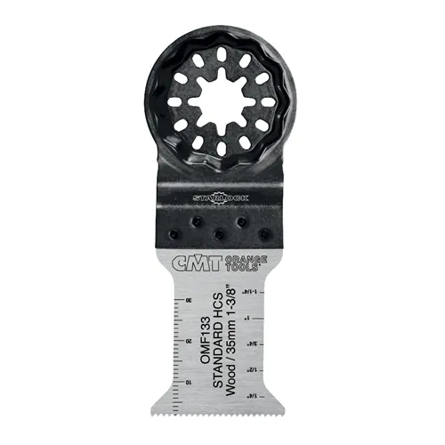CMT Starlock Plunge & Flush-Cut HCS for Wood - 35 mm, 5pc Set