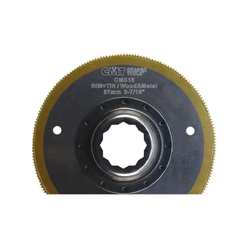 CMT Plunge and Flush Saw Blade BIMTi with Extra-long Life, for wood, metal - 87 mm, for Fein