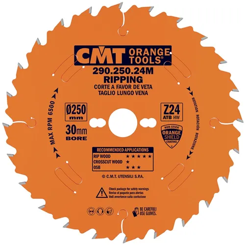 CMT Orange Rip Saw Blade - D270x2,8 d30 Z28 HW