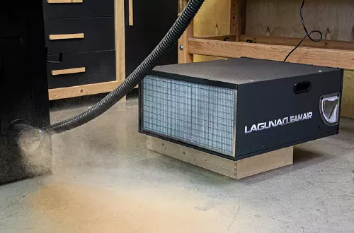 Keep your workshop dust-free