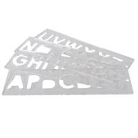 Template Set, Letters 57 mm uppercase, A-Z Template Set, Letters 57 mm uppercase, A-Z