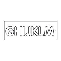 Template 57 mm, upper case G-M Template 57 mm, upper case G-M