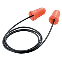 Uvex Com4-fit Airplug, 10 pairs, light orange