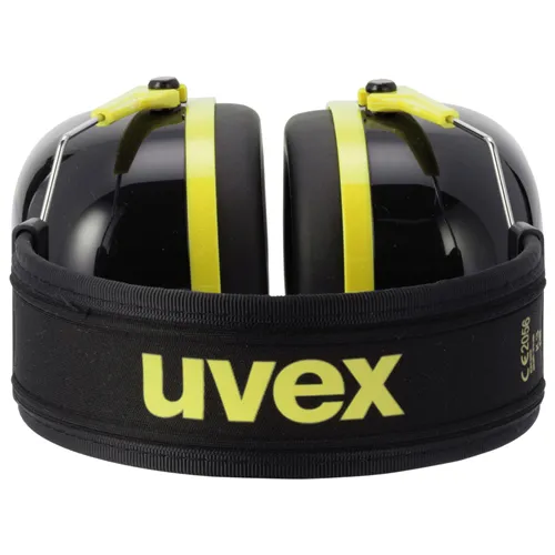 Uvex K2 Earmuffs, 32dB, black-yellow