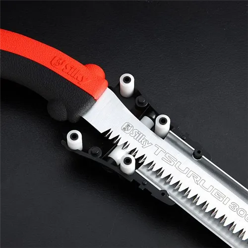 Silky Tsurugi Curve Hand Saw - 375-6,5 large tooth, red