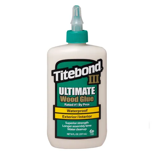 Titebond III Ultimate Wood Glue D4 - 237 ml, Plastic Bottle