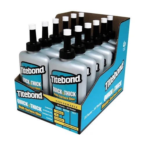 Titebond Quick & Thick - 237 ml, Plastic Bottle