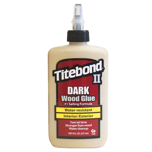 Titebond II Dark Wood Glue D3 - 237 ml, Plastic Bottle