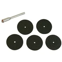 Rotary Tool Cutting Disc Set 5pcs + mandrel S=3,2 mm