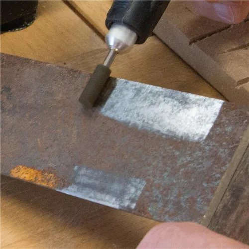Rubber Polishing Tips Set, 6pcs, S=3,2 mm
