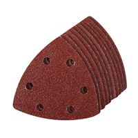 Sanding Hook & Loop Triangle Sheets 90 mm, 10pcs - 120 grit Sanding Hook & Loop Triangle Sheets 90 mm, 10pcs - 120 grit