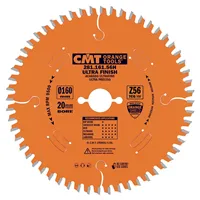 CMT Orange XTreme Saw Blade for Laminated and Chipboard - D165x2,2 d20 Z56 HW