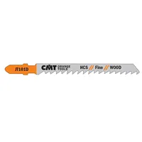 CMT Jig Saw Blade HCS Fine Wood 101 D - L100 I75 TS4 (set 5pcs)