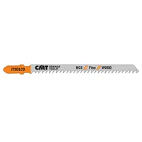 CMT Jig Saw Blade HCS Fine wood 301 CD - L116 I90 TS3 (set 5pcs)