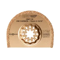 CMT Starlock Carbide Grit Radial Saw Blade for Concrete & Brick - 75 mm