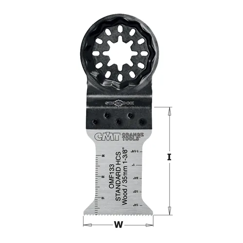 CMT Starlock Plunge & Flush-Cut HCS for Wood - 35 mm, 50pc Set