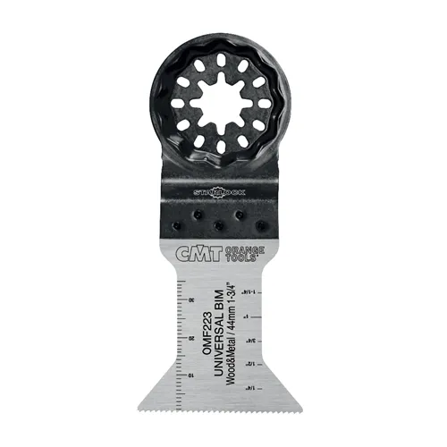 CMT Starlock Plunge & Flush-Cut BIM for Wood & Metal, Long Life - 44 mm, 5pc Set