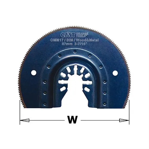CMT Plunge and Flush Saw Blade BIM, for wood, metal - 87 mm