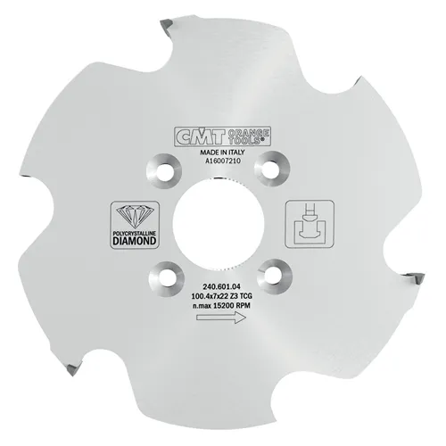 CMT Diamond Biscuit Joiner Blade for Lamello P-System - D100,4x7 d22 Z3