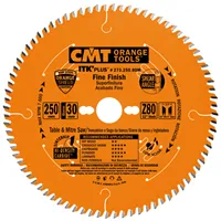 CMT ITK Ultra Thin-Kerf Fine Finish Saw Blade - D216x1,8 d30 Z64 HW