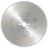 CMT CHROME Saw Blade for Laminated, Chipboard and MDF - D350x3,5 d30 Z84 HW