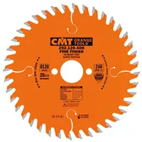 CMT Orange Fine Cut-off Saw Blade for Portable Machines - D150x2,4 d20 Z40 HW