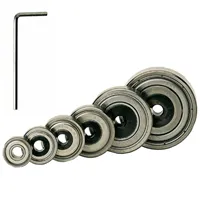 Set of 6 Bearings with a key