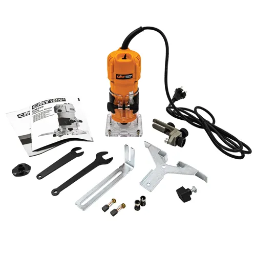CMT10 New Trimmer 550 W, Collets 8 mm & 6 mm