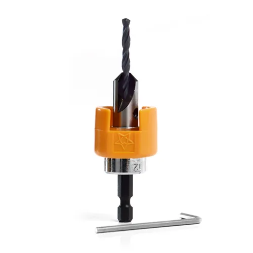 IGM Patio Wood & Metal Countersink with Drill Bit HSS - D4-12 for screw 4