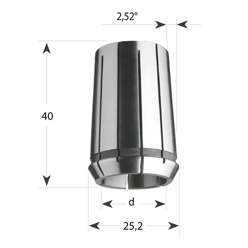 IGM Precision Collet EOC-16 DIN 6388 - 10mm