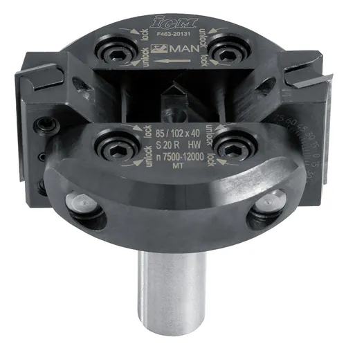 IGM Adjustable Chamfering CNC Cutter HW - D85x39,5 Dmax102  L92 S=20 Z2