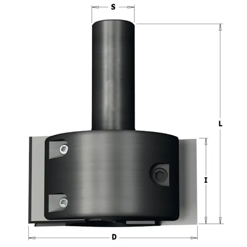 IGM Universal CNC Cutter for Profile Knives - D65x40 L93 S=20 Z2
