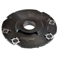 IGM F602 Adjustable Grooving Cutter Head MEC - D140x5-9,5 d30 Z4+4 STEEL