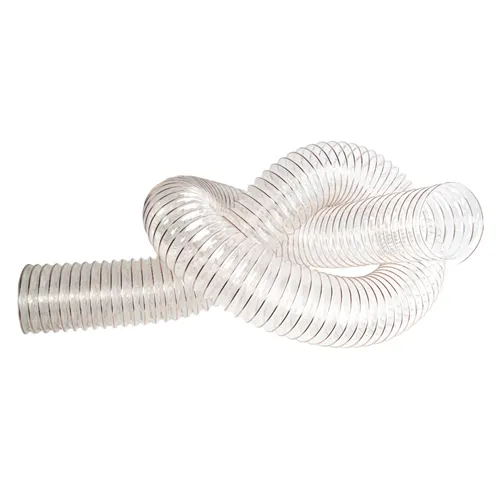 Transparent Extraction Hose for 100 mm outlet - 2,5 m length