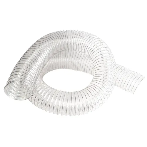 Transparent Extraction Hose for 100 mm outlet - 5m length