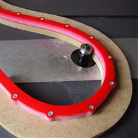 IGM Flexible Template for Curved and Arched Routing - 1200x12x12 mm IGM Flexible Template for Curved and Arched Routing - 1200x12x12 mm