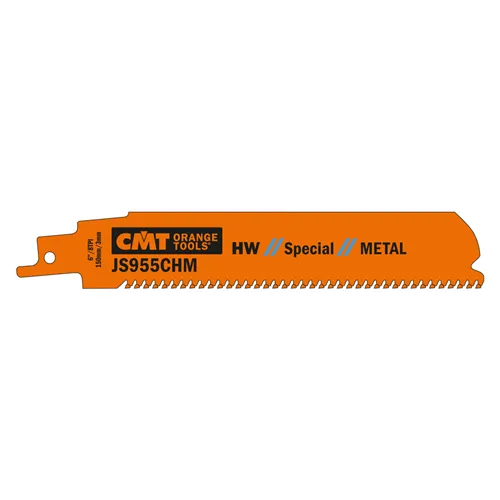 CMT Sabre Saw Blade HW Special Metal 955CHM - L150, I130, TPI8 (set 3pcs)