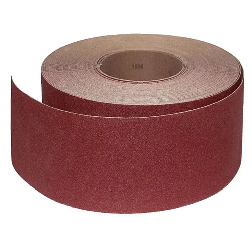 Abrasive Roll Cloth, backed 85 mm x 25 m antistatic - 80G