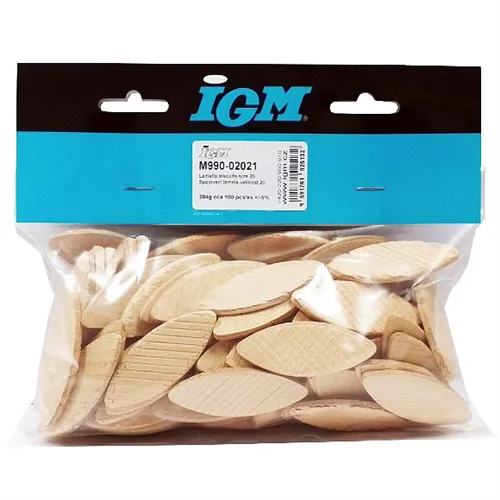 IGM M990 Lamello Biscuits size 10 - 202 g ca. 100pc +/-5%