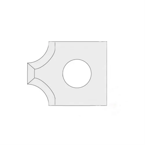 IGM N031 Reversible Knife HWM radius - 2xR3 15x18x2 UNI