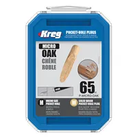 Kreg Micro Pocket-Hole Plugs - oak, 65 pcs