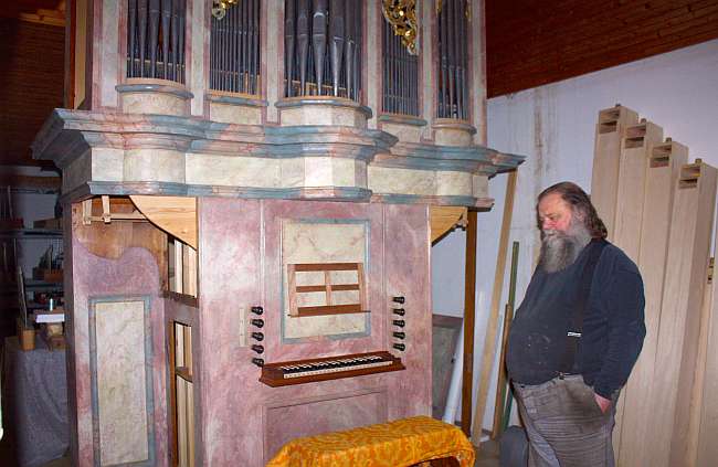 Mr Michek and his organ 2