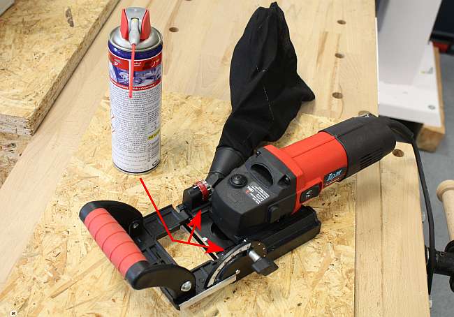Biscuit Joiner IGM Fachmann MJS104K - maintenance