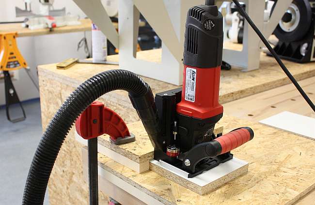 Biscuit Joiner IGM Fachmann MJS104K - dust extraction