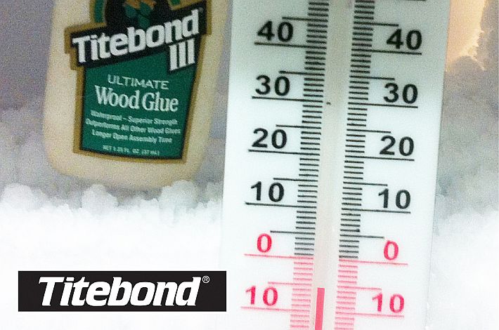 titebond freeze test